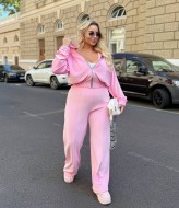 Велюровый женский спортивный костюм  MT-356A650