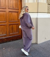 Велюровый женский спортивный костюм  MT-356A650