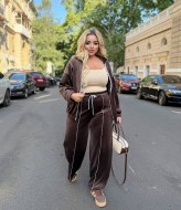 Велюровый костюм спортивный MT-386A700