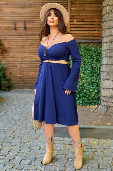 Женское платье миди  YM-5854A250 Женское платье миди  YM-5854A250