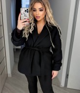 Кашемировое полупальто женское  YM-5852.2A30