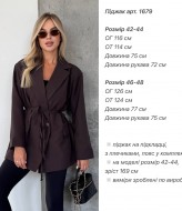 Пиджак женский удлиненный  ANA-1679A16