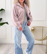 Альпака кофта с капюшоном NOB-25049A750