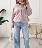 Альпака кофта с капюшоном NOB-25049A750