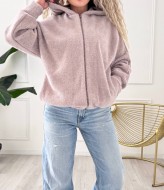 Альпака кофта с капюшоном NOB-25049A750