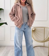 Альпака кофта с капюшоном NOB-25049A750