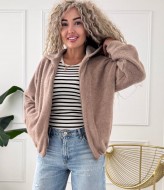 Альпака кофта с капюшоном NOB-25049A750