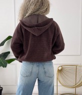 Альпака кофта с капюшоном NOB-25049A750