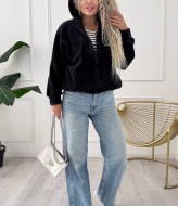 Альпака кофта с капюшоном NOB-25049A750