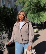 Ветровка с капюшоном женская  KG-1160A780