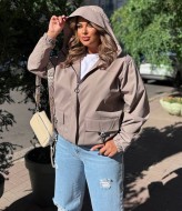 Ветровка с капюшоном женская  KG-1160A780