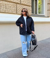 Ветровка с капюшоном женская  KG-1160A780