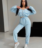 Трикотажный спортивный костюм женский  VM-10508A450