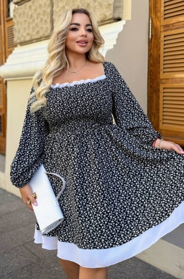 Платье с вырезом декольте MA-N2117A550