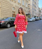 Платье с вырезом декольте MA-N2117A550