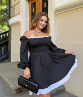 Платье с вырезом декольте MA-N2117A550