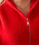 Шерстяное пальто с капюшоном MAX-912A1350