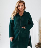 Шерстяное пальто с капюшоном MAX-912A1350