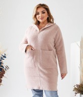 Шерстяное пальто с капюшоном MAX-912A1350