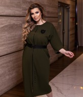 Платье с молнией спереди BAB-282A540