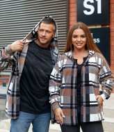 Теплая рубашка с капюшоном женская DG-c41879A600