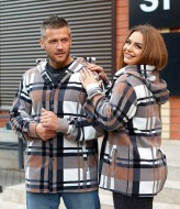 Теплая рубашка с капюшоном мужская DG-c41880A600