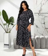 Платье с поясом NA-272A680