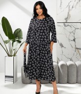 Платье с поясом NA-272A680