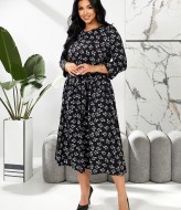 Платье с поясом NA-272A680