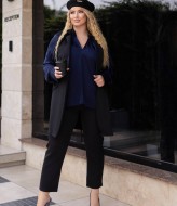 Брючный костюм с жилеткой женский SMO-1295A19 Брючный костюм с жилеткой женский SMO-1295A19