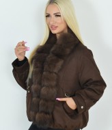 Куртка с мехом LEG-107A400