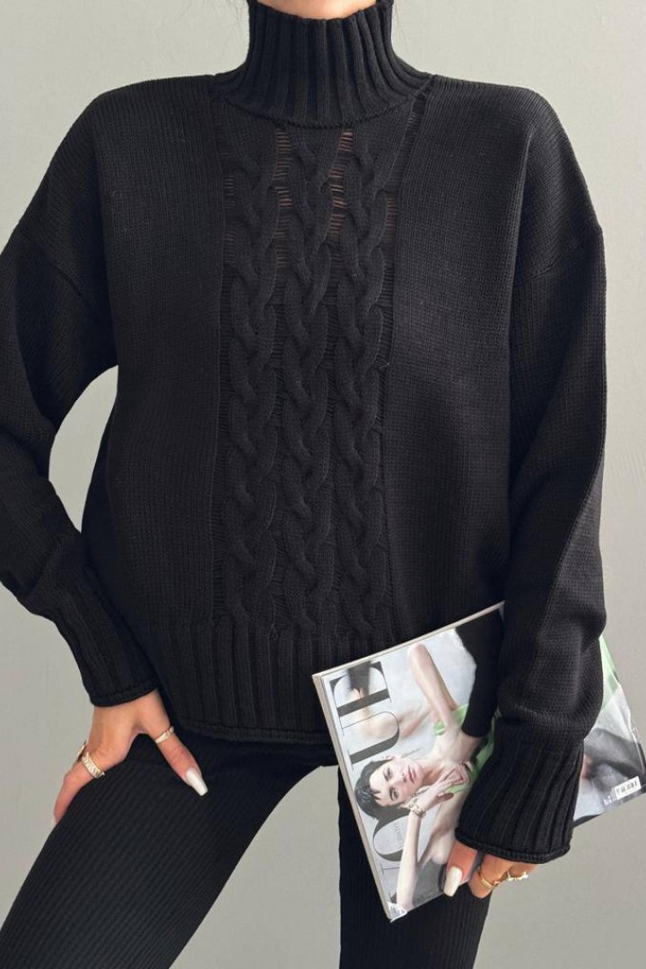 Вязаный женский свитер AMU-4097A520