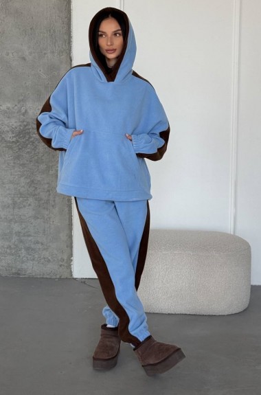 Женский флисовый спортивный костюм  LID-912A1300