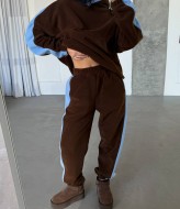 Женский флисовый спортивный костюм  LID-912A1300