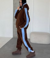 Женский флисовый спортивный костюм  LID-912A1300