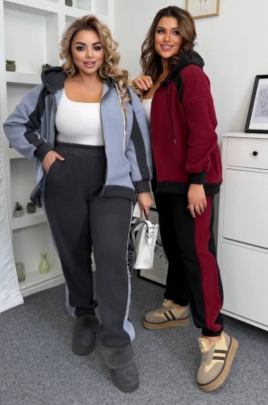 Спортивный костюм флис женский LZ-L942A740 Спортивный костюм флис женский LZ-L942A740