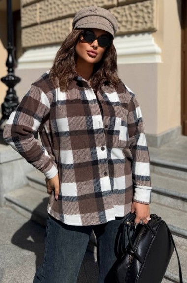 Сорочка в клітку KG-1107A570