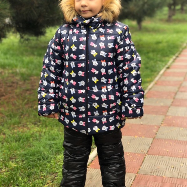 Детская курточка с комбинезоном MMS-765А865