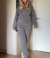 Женский флисовый спортивный костюм AJO-503A590
