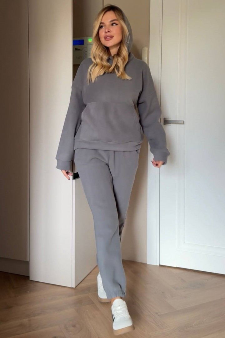 Женский флисовый спортивный костюм AJO-503A590