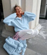 Базовый флисовый свитшот AJO-506A400