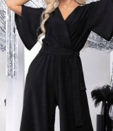 Люрексовый комбинезон на запах IO-691A750