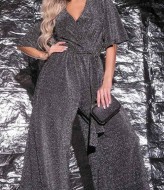 Люрексовый комбинезон на запах IO-691A750