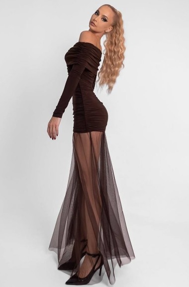 Праздничный комплект платье и юбка VOL-809A650