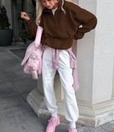 Базовый флисовый свитшот AJO-506A400