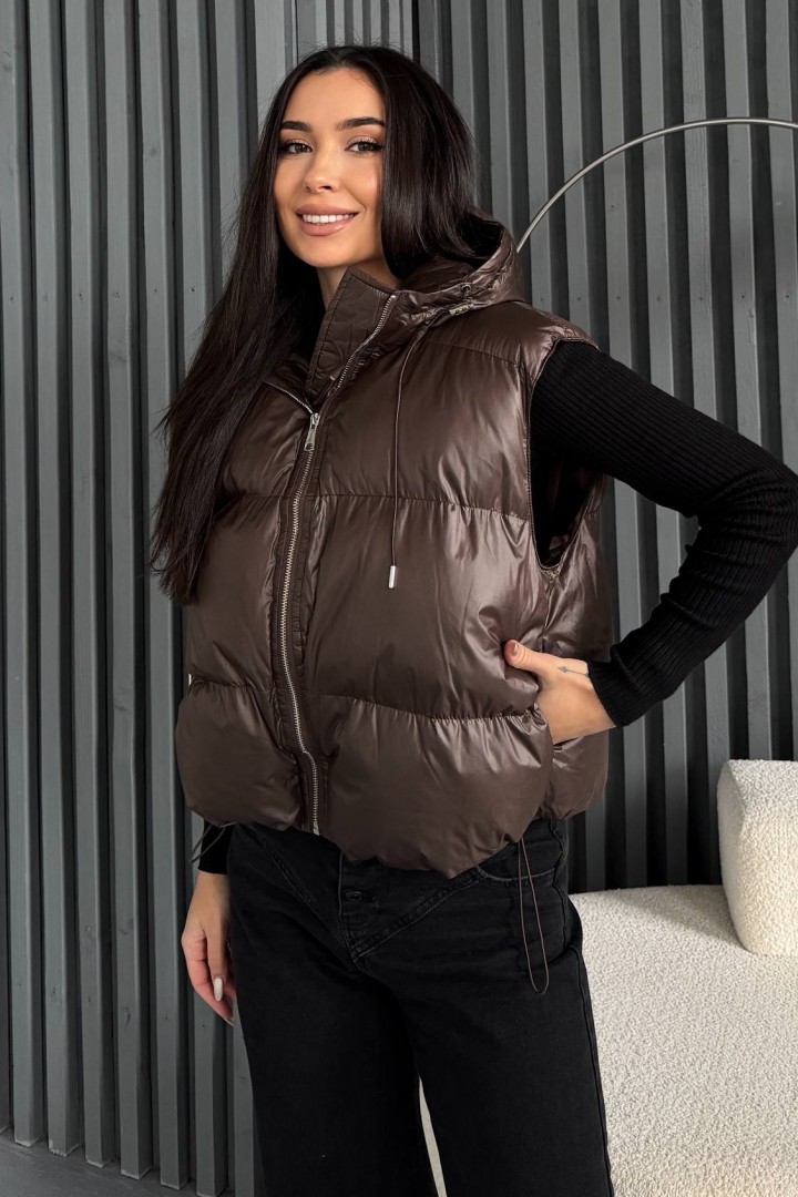 Короткий жилет ZL-3090A1199