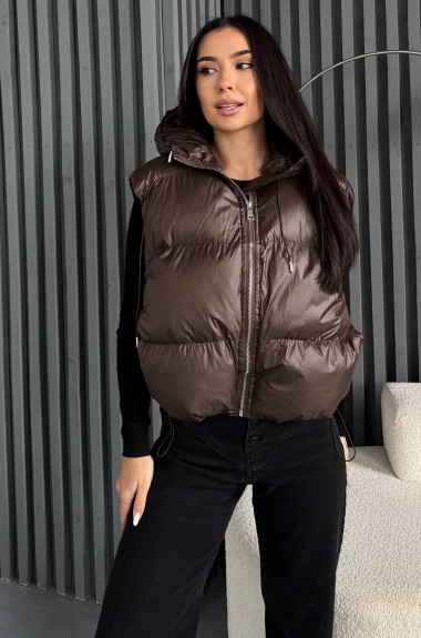 Короткий жилет ZL-3090A1199