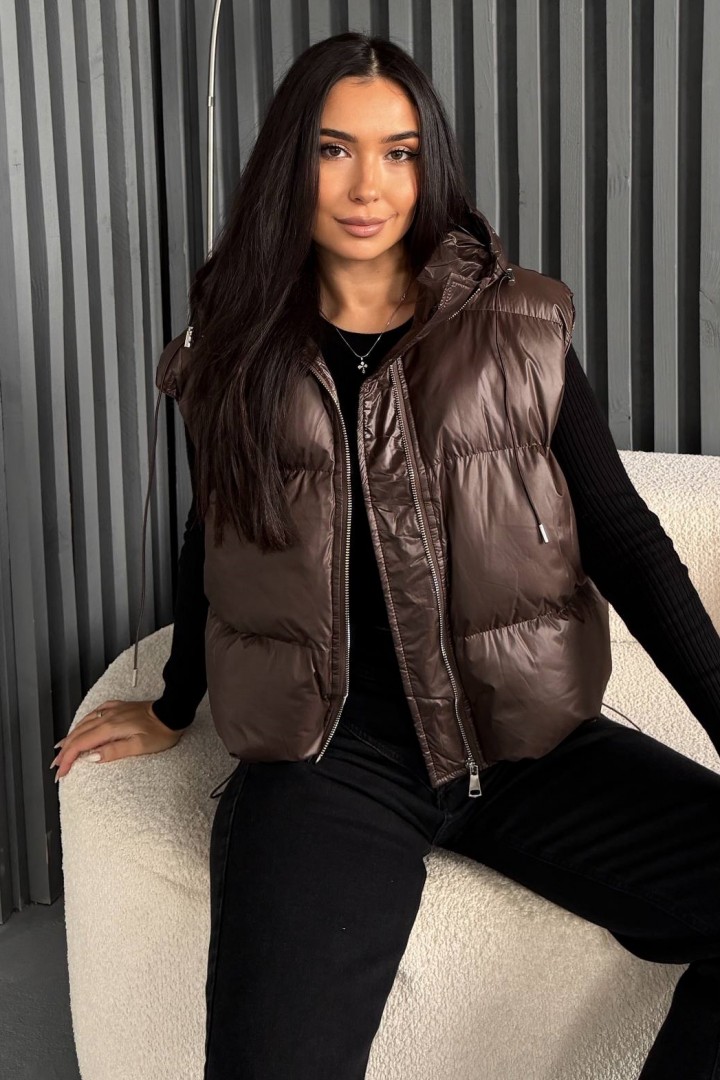 Короткий жилет ZL-3090A1199