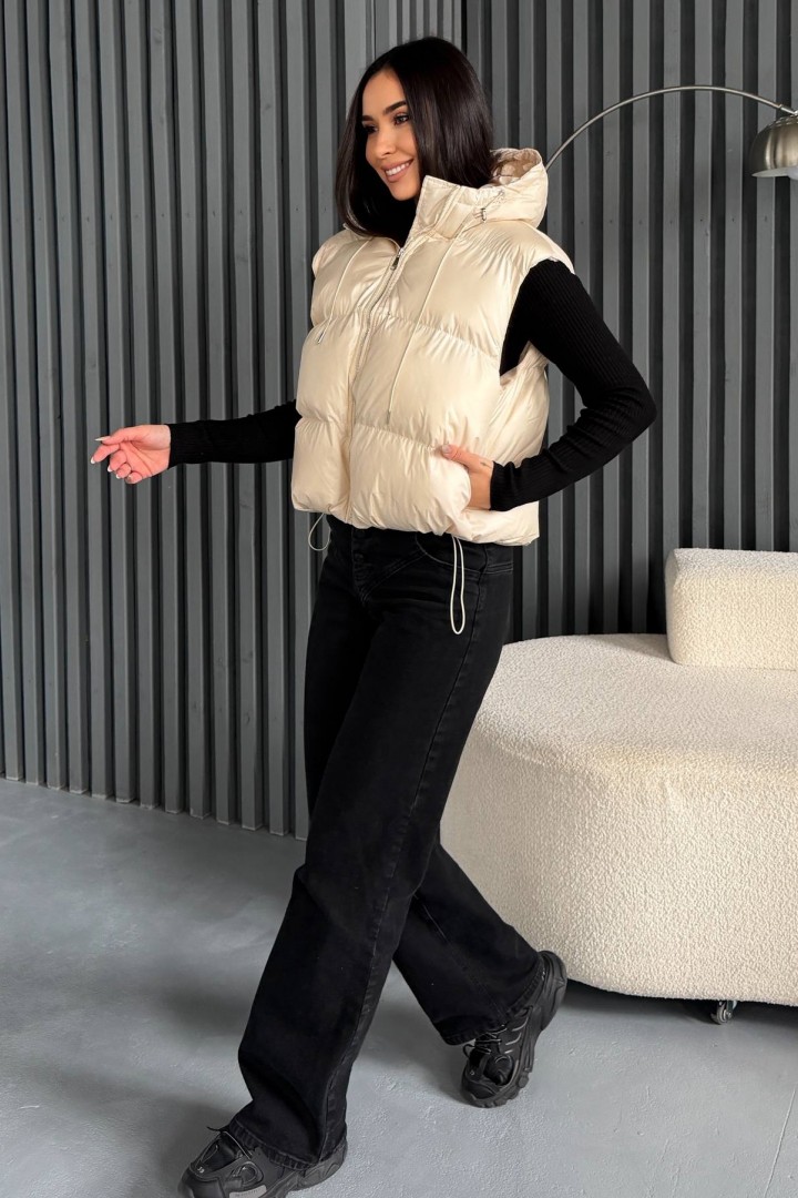 Короткий жилет ZL-3090A1199