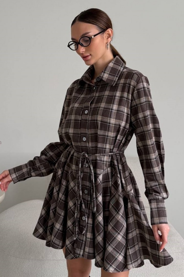 Сукня в клітку LID-642A850